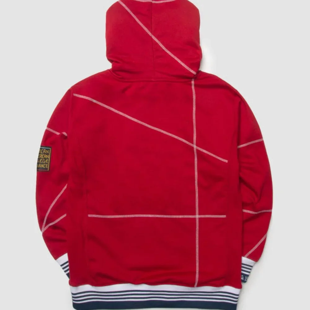 Howard University Hoodie Retro HBCU Pride AACA Sweatshirt Alumni Gear, Red - Picture 2 of 9